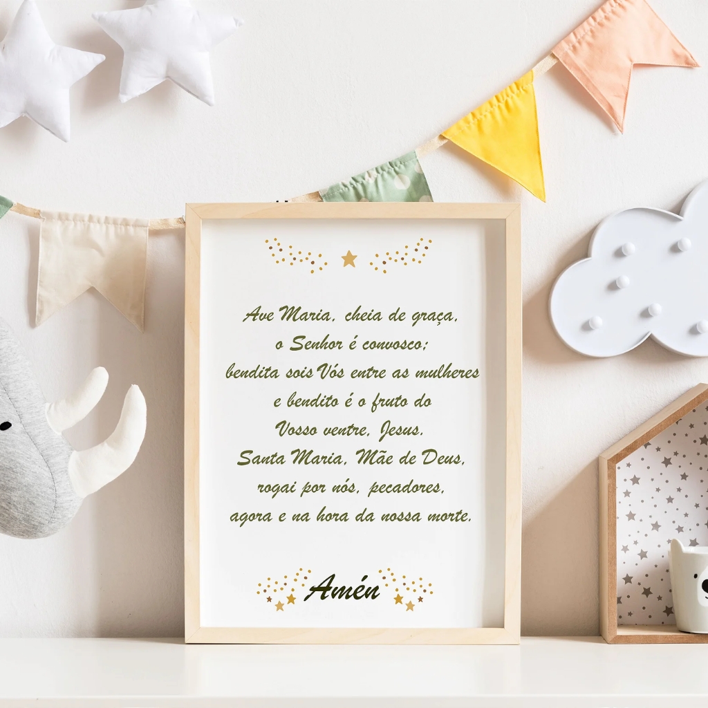 Quadro Ave Maria